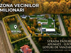 Ilfov, teren premium la Codrii Vlasiei comunitate privata vecini milionari